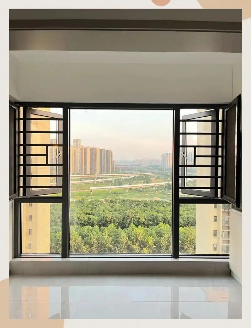 塑钢封阳台窗
